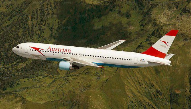 ادامه پروازهای شرکت هواپیمایی اتریش به تهران | رزرو آنلاین بلیط هواپیما چارتری و سیستمی شرکت 20 گشت آریا