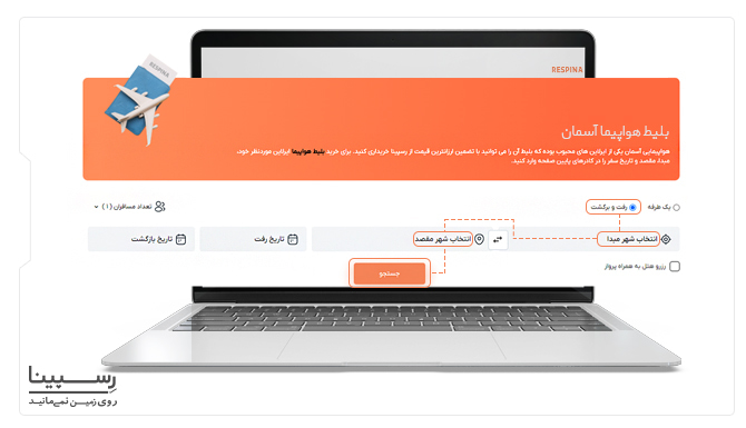 نحوه رزرو بلیط هواپیما آسمان رفت و برگشت