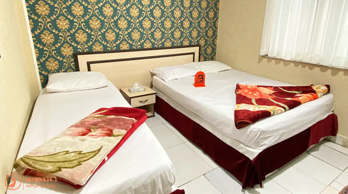 نمای داخلی یک مهمان پذیر