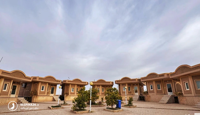 فضای داخلی هتل نارنجستان از هتل های طبس