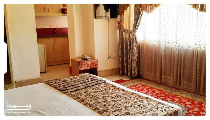 یکی از سوئیت های دو نفره هتل تعطیلات مشهد