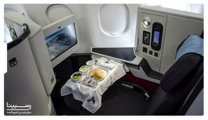 پرواز بیزینس هواپیمایی ایران ایر 