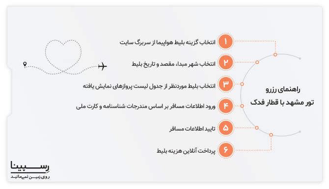 خرید اینترنتی تور مشهد با قطار فدک خرید اینترنتی تور مشهد با قطار فدک