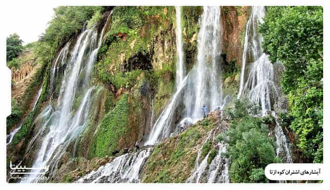 آبشارهای اشتران کوه ازنا آبشارهای اشتران کوه ازنا