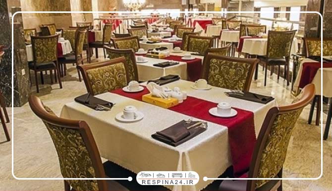 رستوران هتل اریان زمین مشهد 