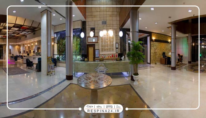 رزرو اینترنتی هتل 4 ستاره خورشید تابان