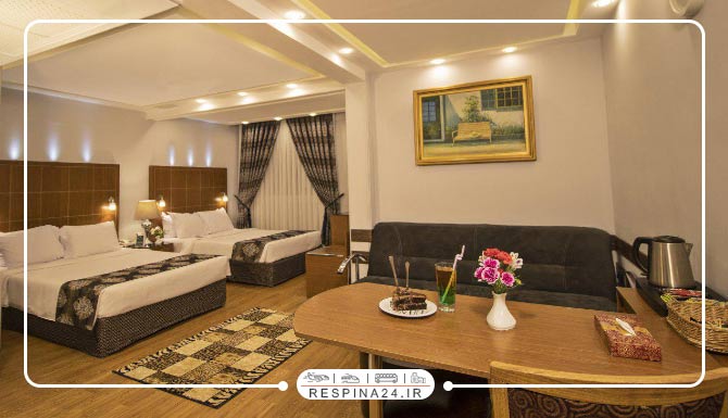اتاق های هتل تارا مشهد