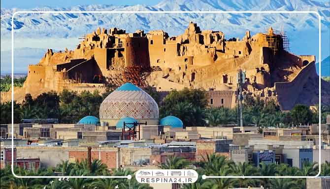 بلیط قطار تهران بم