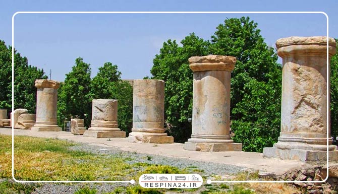 تور کرمانشاه از مشهد ارزان معبد آناهیتا کرمانشاه