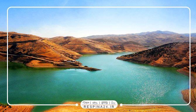 دریاچه قشلاق سنندج دریاچه سد سنندج