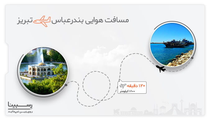 پرواز بندرعباس به تبریز