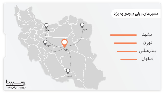 تور يزد با قطار