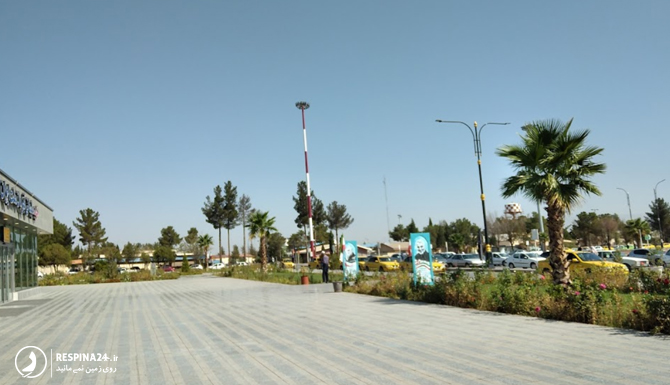 پارکینگ فرودگاه کرمان