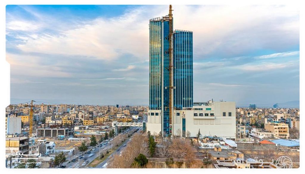 برج آرمیتاژ مشهد در نزدیکی نسیم لبنان