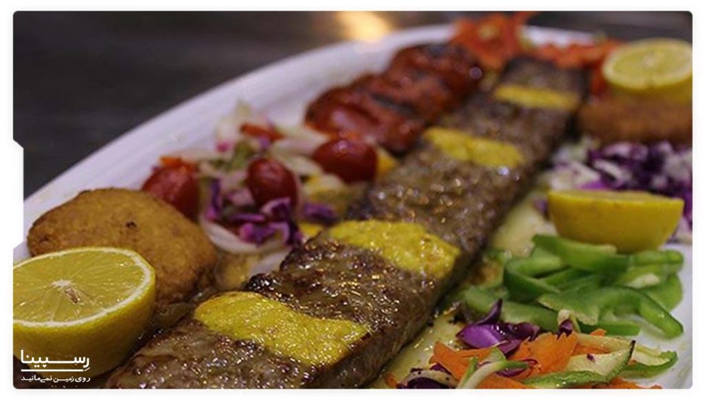 منوی غذای رستوران بابا قدرت مشهد