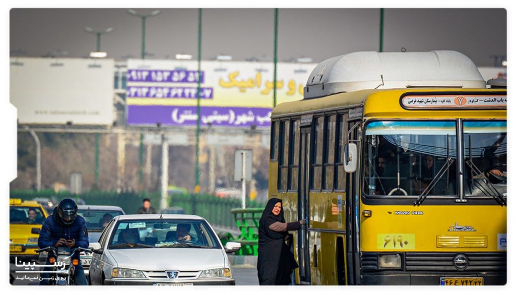 اتوبوس های نمایشگاه مشهد