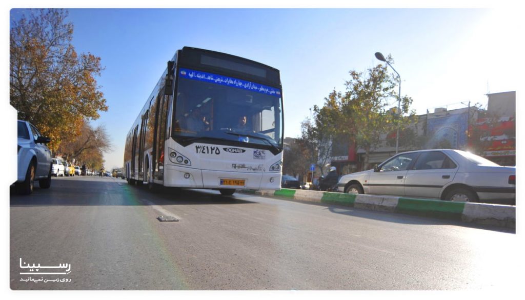 دسترسی با اتوبوس به بازار گل مشهد