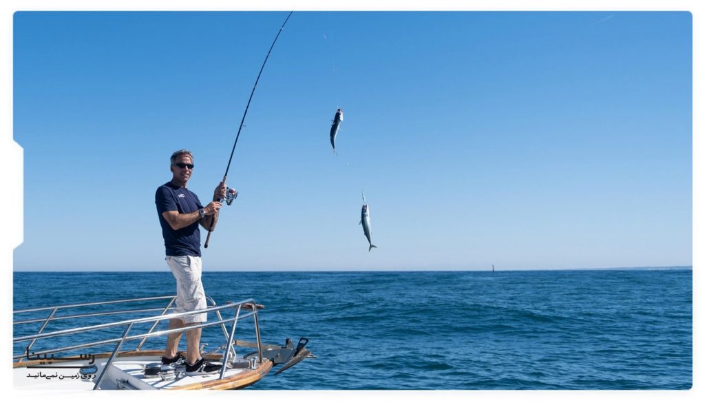ماهیگیری در آب های شور کیش