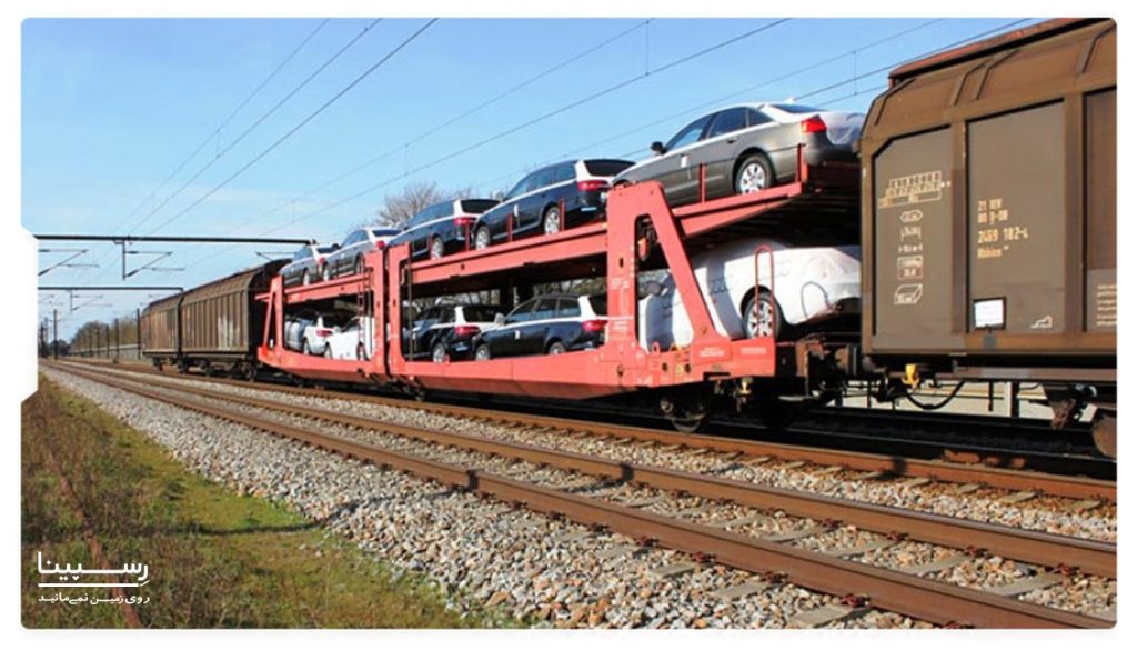 مزایای حمل خودرو با قطار