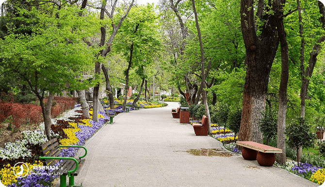 پارک قیطریه تهران از زیباترین جاهای دیدنی تهران