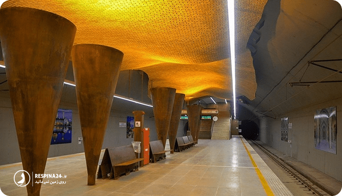 دسترسی به ایستگاه راه آهن شیراز با مترو