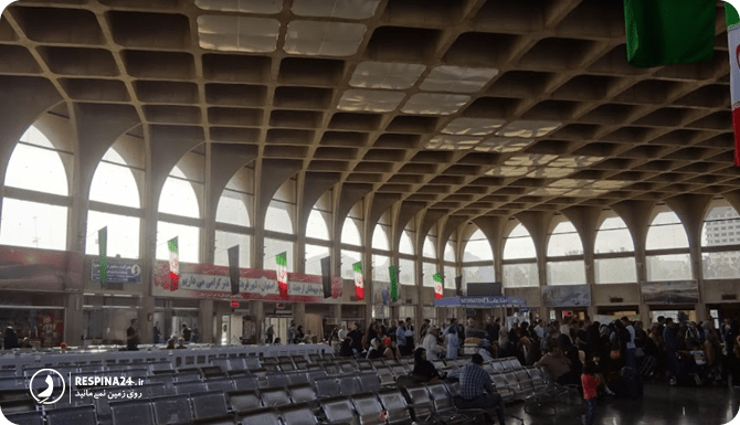 ایستگاه قطار اصفهان بزرگ ترین ایستگاه مرکزی کشور