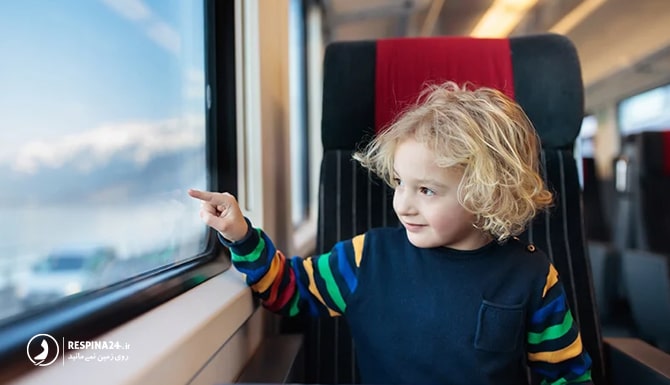تخفیف بلیط قطار برای کودکان