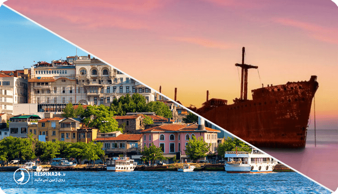 مقایسه کلی کیش یا استانبول برای سفر 
