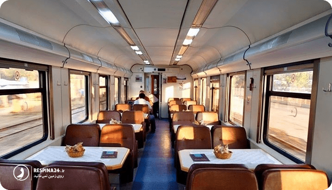 مسیر قطارهای ایران