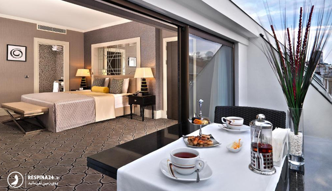اتاق هتل مرکور استانبول بومونتی