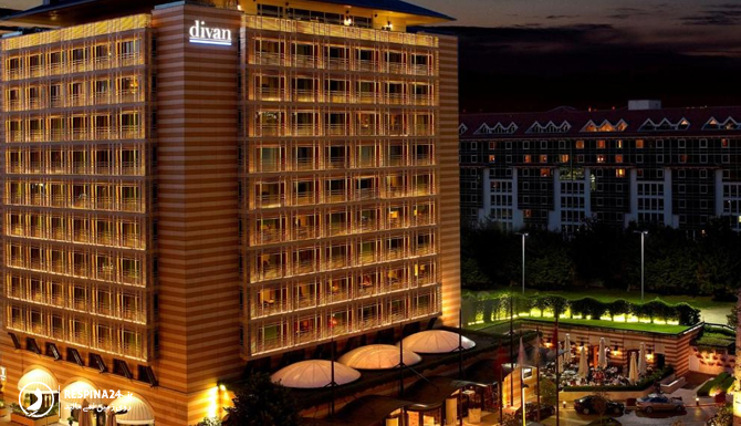 نمای هتل دیوان استانبول