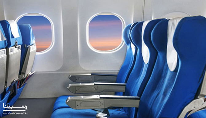 صندلی های کنار پنجره در هواپیما