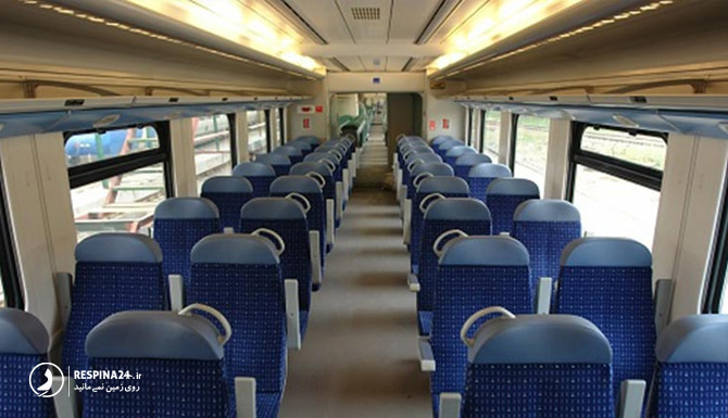 عکس قطار ریل باس