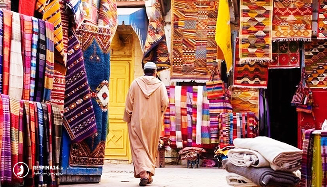 بازار عرب ها نزدیک ساحل میرمهنا کیش