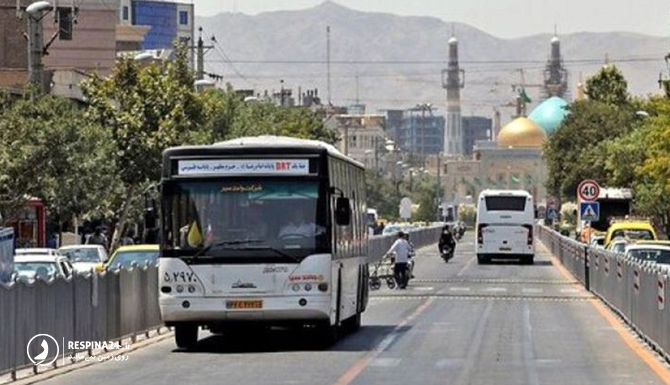 وسایل حمل و نقل عمومی برای مسجد گوهرشاد