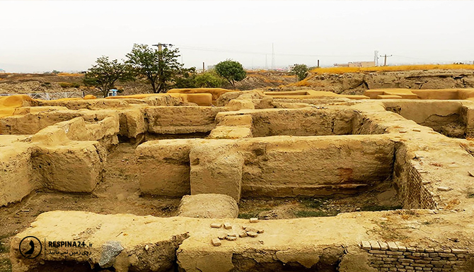 شهر تاریخی هگمتانه در همدان 