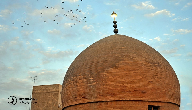 گنبد خشتی از مکان های تاریخی مشهد مقدس 