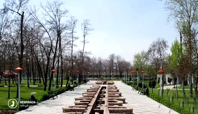 پارک پردیس قائم مشهد فضای پیاده روی