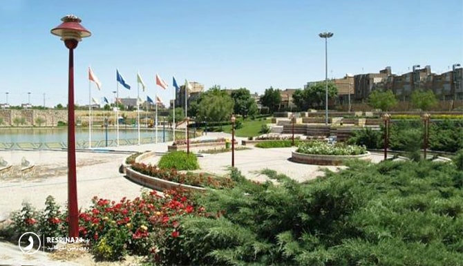 فضای سبز پارک وحدت مشهد