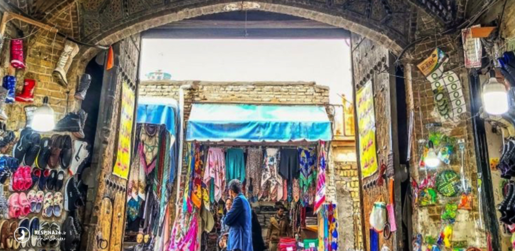 بازار عباس قلی خان از مکان های تاریخی مشهد