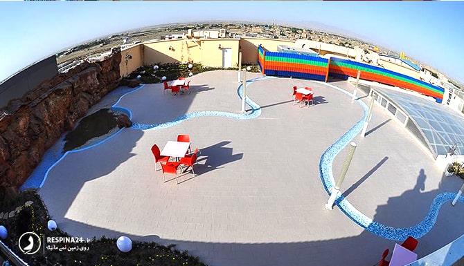 حمام آفتاب در پارک ساحلی آفتاب مشهد 