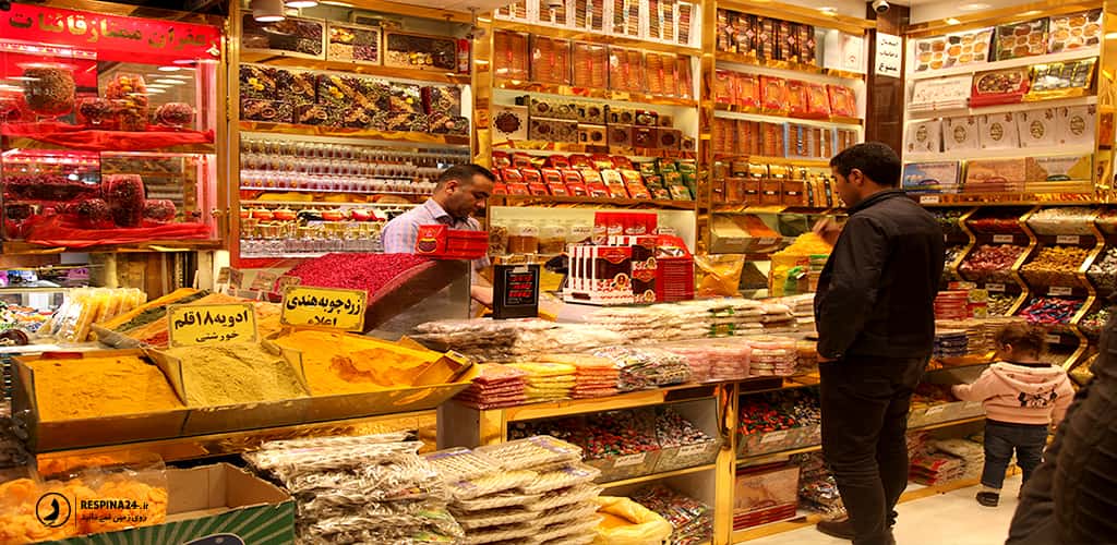 مرکز خرید سوغات در اطراف حرم مشهد 