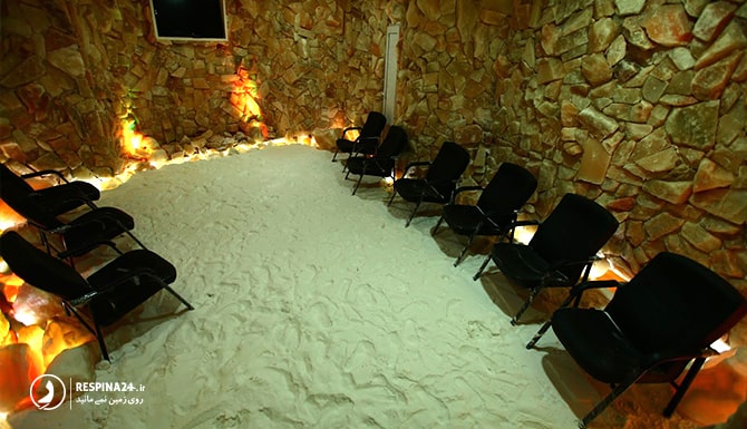 غار نمک در مجموعه vip پارک ساحلی آفتاب مشهد 