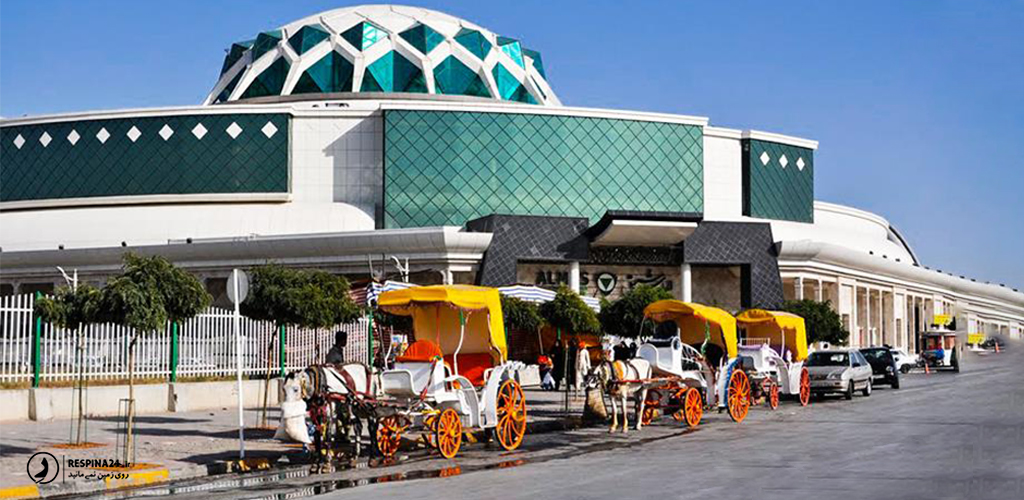 نمای ساختمان مرکز خرید الماس شرق مشهد