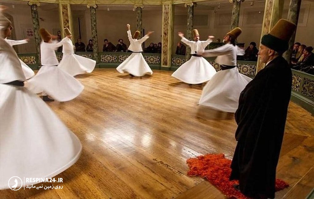 رقص سماع در برج گالاتا استانبول