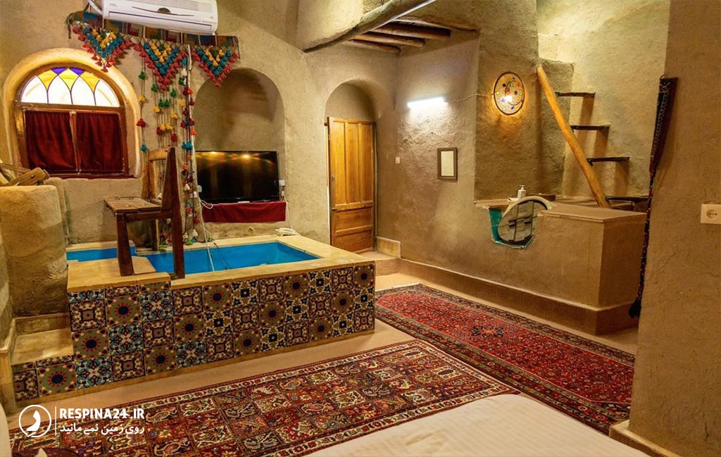 فضای داخلی هتل سنتی سهروردی اصفهان