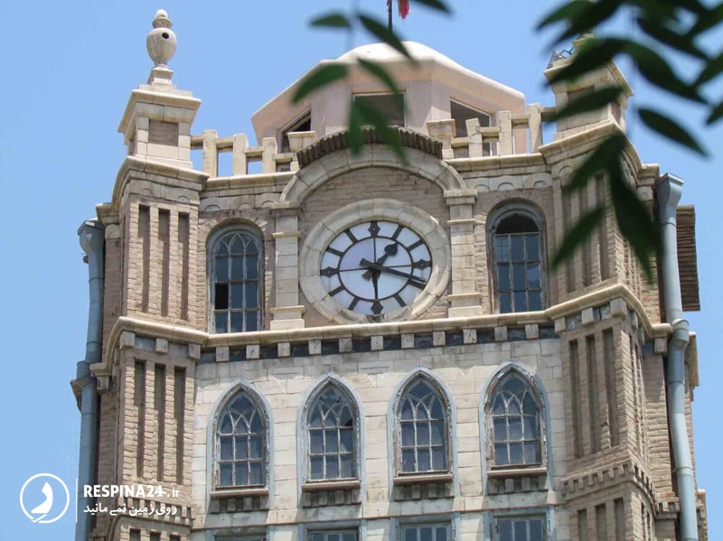 برج ساعت در میدان شهرداری رشت