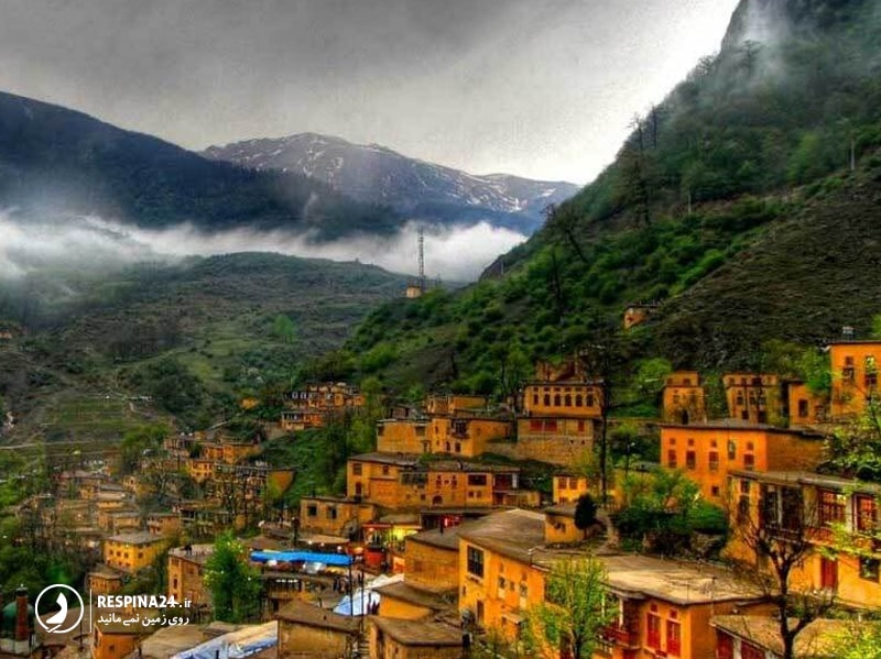 خانه های پلکانی شهرک ماسوله