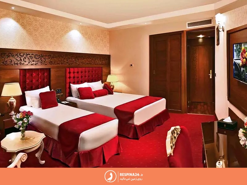 اتاق های هتل نوین مشهد 