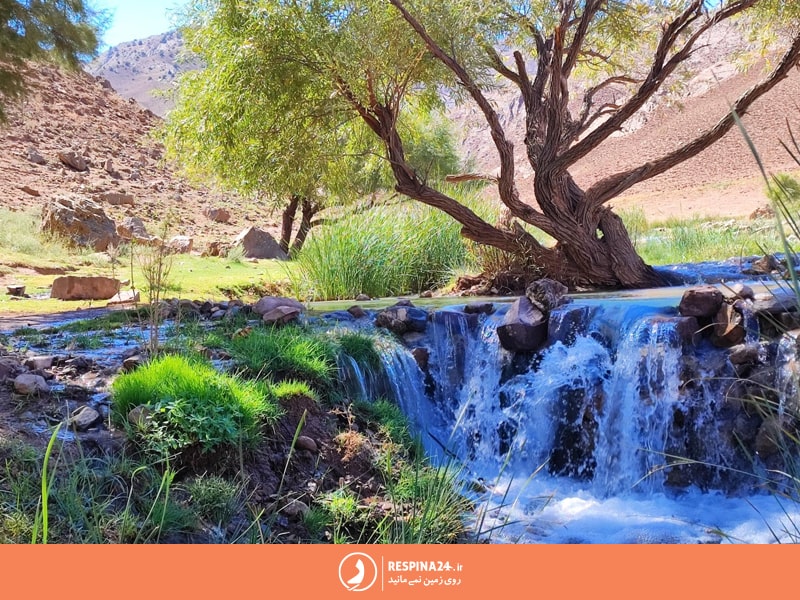 آبشار ارتکند در فصل تابستان